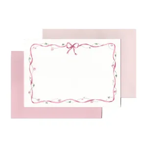 Memo Press x Smock London Rose Garland Notecards Set of 10
