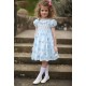 Katherine Johnson Dress Antoinette Stripe with Hint of Mischief Hand Smocking