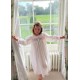 Nightingale Girl's Dress Moonstone with Kir Royale Hand Smocking Nightingale Girl's Dress Moonstone with Kir Royale Hand Smocking