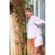 Cleopatra Blouse Pastel Rainbow with Lucky Charm Hand Smocking Edition 41 Cleopatra Blouse Pastel Rainbow with Lucky Charm Hand Smocking Edition 41