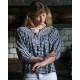 Cleopatra Jacket Schoolhouse Gingham with Chalk Hand Smocking Edition 5 Cleopatra Jacket Schoolhouse Gingham with Chalk Hand Smocking Edition 5