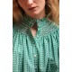 Scholl Blouse Golf Hole Green with Chalk Hand Smocking Edition 72